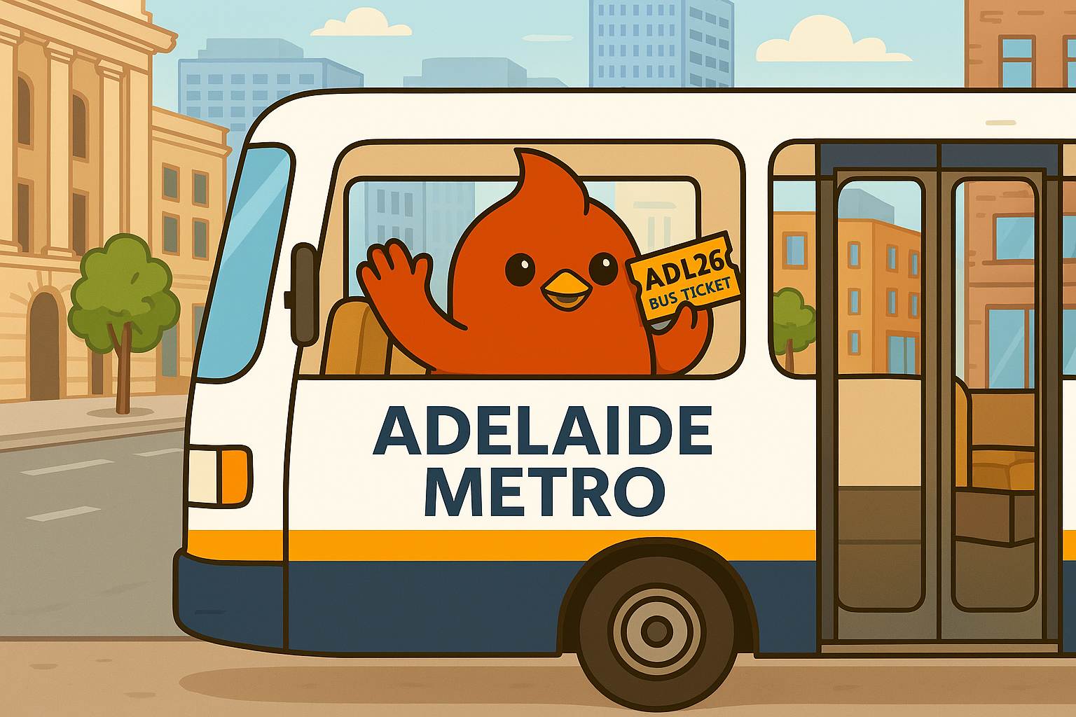 ADL26 Bus Ticket Cover